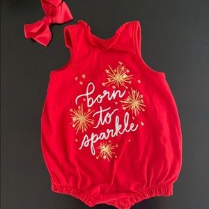 4th of July Romper size 12 months 🇺🇸